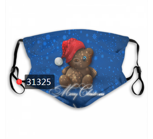 2020 Merry Christmas Dust mask with filter 98